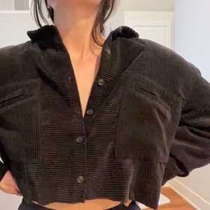 BDG Corduroy Black Jacket